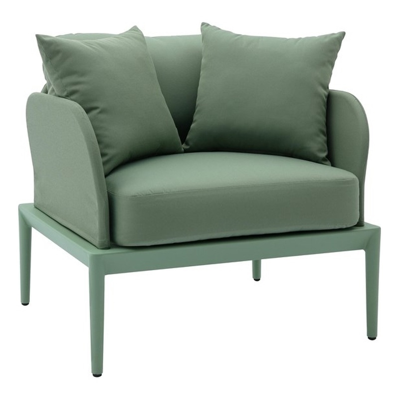 Kapri Moss Green Outdoor Armchair