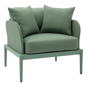 Kapri Moss Green Outdoor Armchair