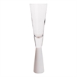 Flute White Champagne Glasses - Set of 4