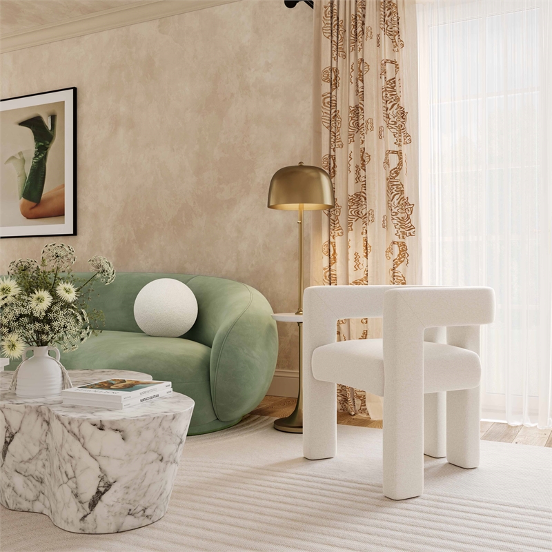 Boba Cream Vegan Shearling 9