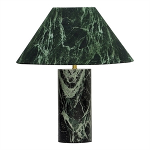 Mable Spider Green Marble Table Lamp