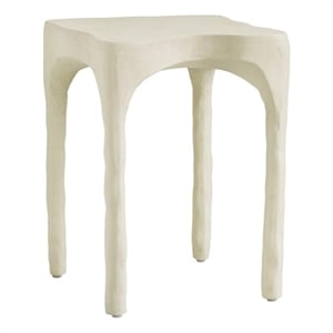 Skully Cream Textured Side Table