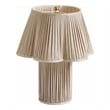 Corrine Beige Linen Table Lamp