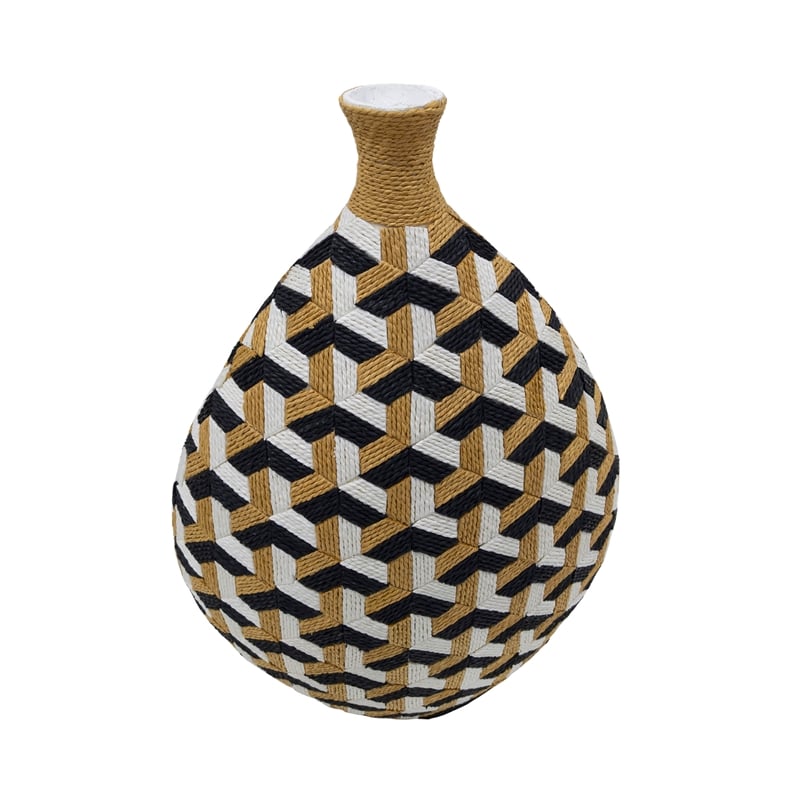Jahia Cubism Decorative Paper Vase