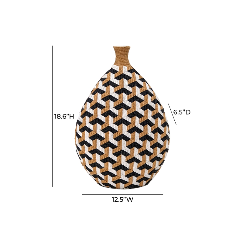Jahia Cubism Decorative Paper Vase