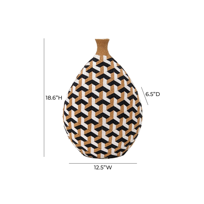 Jahia Cubism Decorative Paper Vase