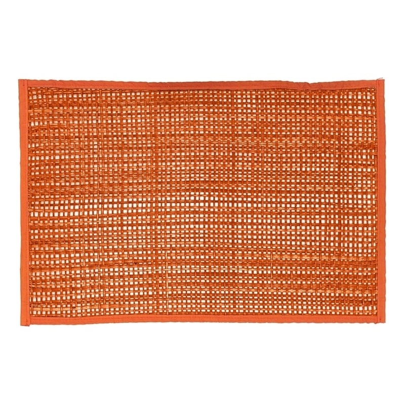 Peele Terracotta Seagrass Placemat - Set of 4