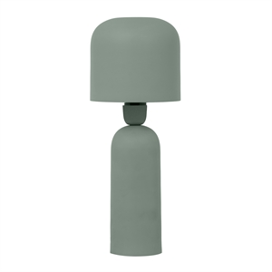 shroom green metal table lamp