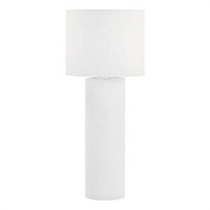 Cleopatra Cream Linen Floor Lamp