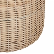 TOV Furniture Kootu Hand-Woven Rattan Floor Lamp in Natural