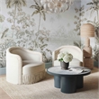 TOV Furniture Kootu Hand-Woven Rattan Floor Lamp in Natural