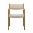 Ari Cream Vegan Leather Dining Chair - Set of 2