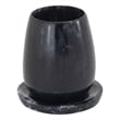 Rounded Black Swirl Resin Kiddush Cup