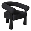 Spara Black Performance Boucle Accent Chair