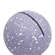 Gabby Speckled Purple Round Card Holder - Set of 4