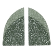 Gabby Green Arc Bookends