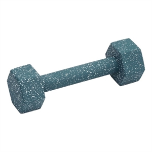 Gabby Speckled Blue Decorative Dumbbell