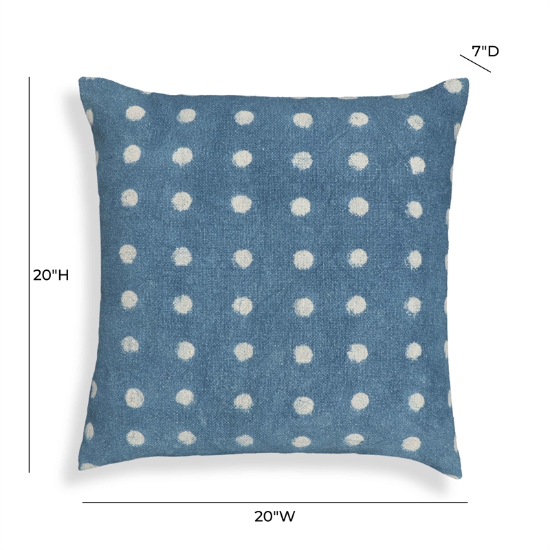 Indigo Dots Cotton 20
