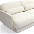 Azalea Cream Velvet Sofa