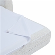 TOV Furniture Ryan Boucle Fabric Upholstered Sofa Bed in Cream