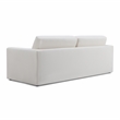 TOV Furniture Ryan Upcycled Linen Upholstered Sofa Bed in Cream