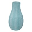 Cotton Mache Vase in Cloudy Blue
