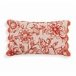 Portia Orange Embroidered Cotton Flex 20