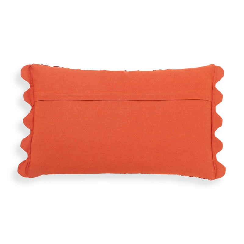 Portia Orange Embroidered Cotton Flex 20