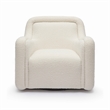 Charli Cream Boucle Swivel Chair