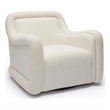 Charli Cream Boucle Swivel Chair
