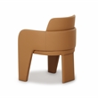 Leo Tan Performance Vegan Leather Dining Chair