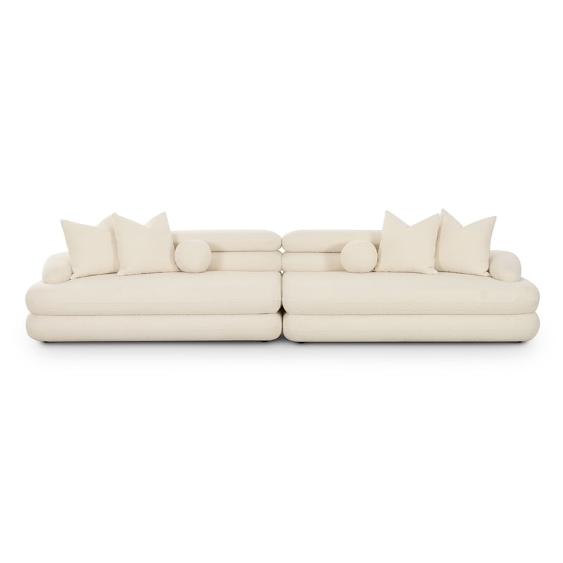 Lulu Cream Boucle Modular Sofa