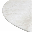 Brut White Marble Pattern Indoor/Outdoor Dining Table