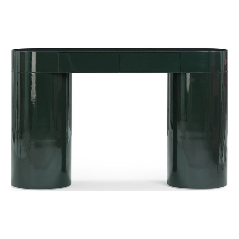 Mira Deep Green High Gloss Console Table