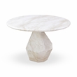 Esme Faux Marble 48 inch Round Dining Table