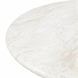 Esme Faux Marble 48 inch Round Dining Table