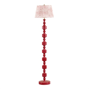 Peggy Pink Spotted Floor Lamp