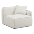 Travie Sand Upcycled Linen RAF Corner Chair