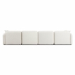 Travie Sand Upcycled Linen 6-Piece Modular U-Sectional