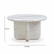 Juju Marble Indoor/Outdoor 24 inch Round Tall Coffee Table