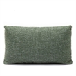 Malolo Green Basketweave 20 inch by 12 inch Rectangular Vegan-Down Pillow