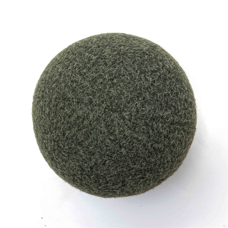 Boba Green Long Mohair 9 inch Pillow
