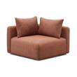 Hangover Sedona Red Textured Fabric Modular Corner Chair