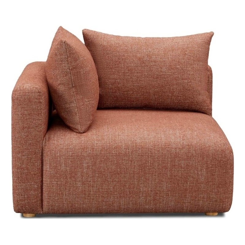 Hangover Sedona Red Textured Fabric Modular Corner Chair