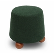 Jaine Forest Green Boucle Stool