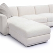 Perry Cream Chenille Modular U-Sectional