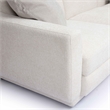 Perry Cream Chenille Modular L-Sectional