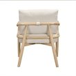 Dixie Cream Performance Corduroy Accent Chair