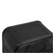 Tina Black Rattan Nightstand