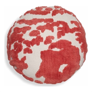 Coast Coral Pink Tufted 20&quot Round Pillow